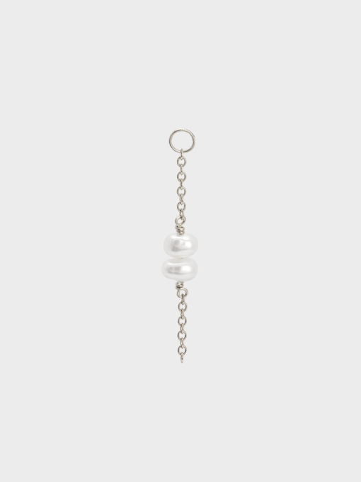 Double Pearl Charm