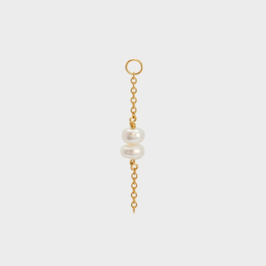 Double Pearl Charm