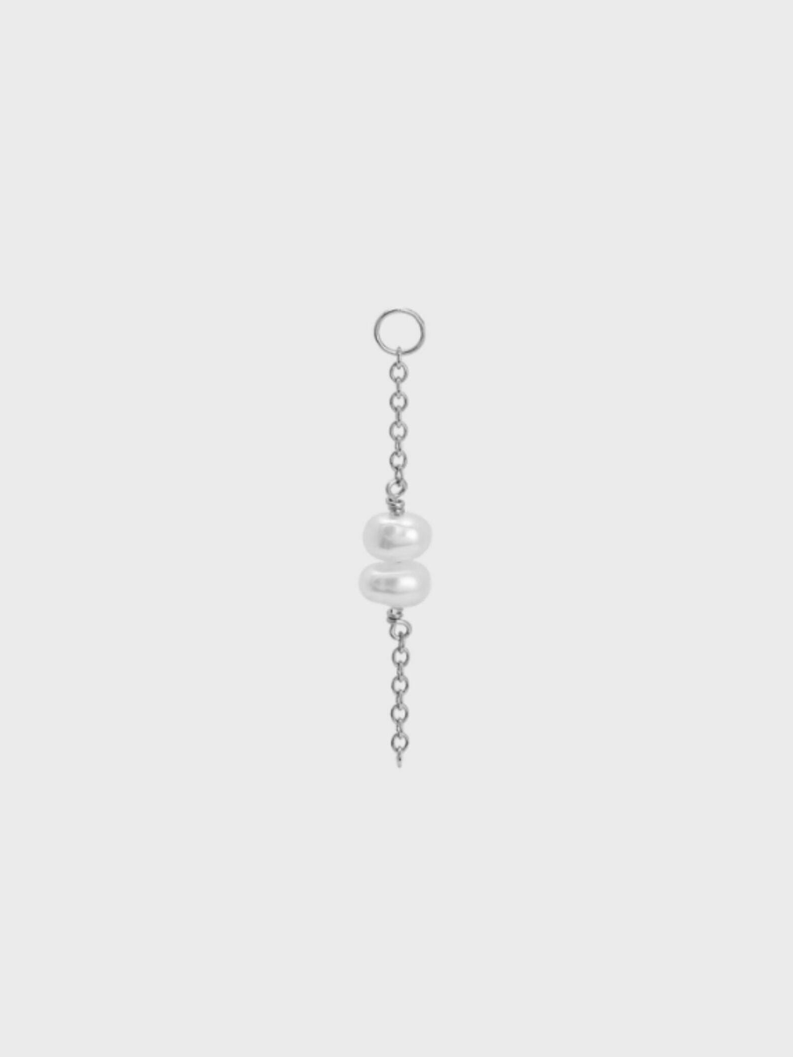 Double Pearl Charm