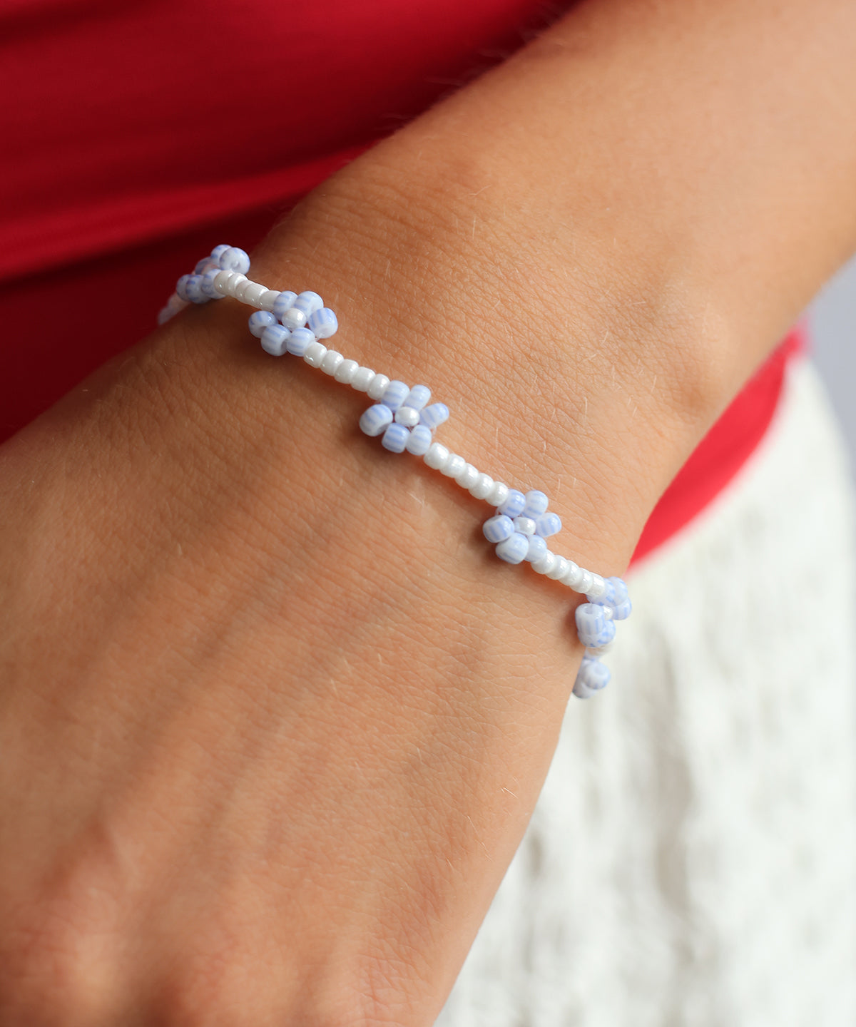 Flower Bead Armbånd