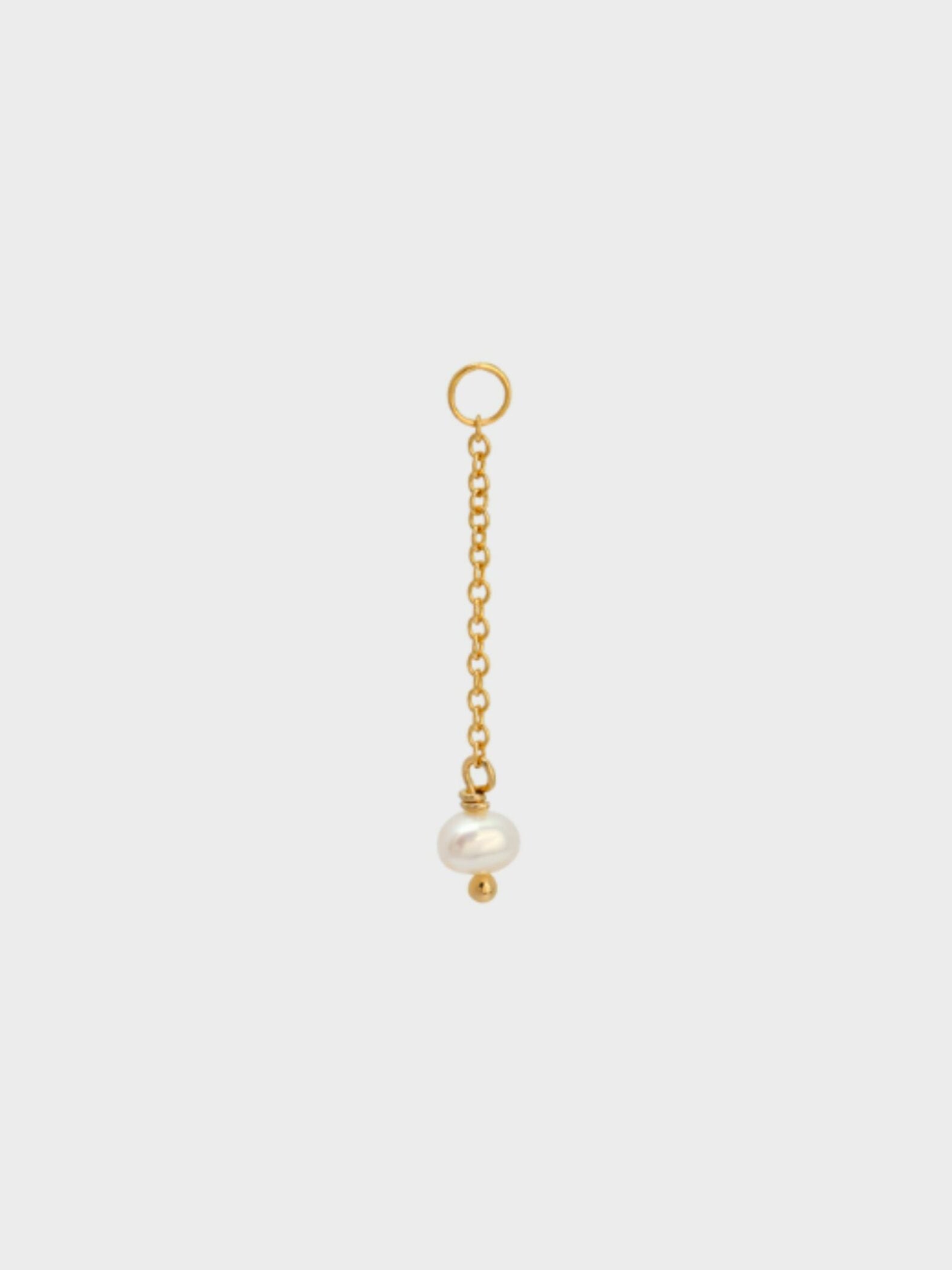 Pearl Chain Charm