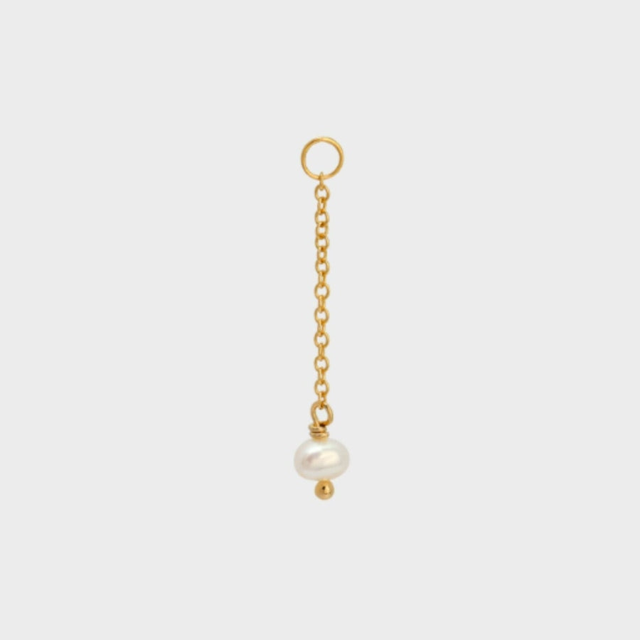 Pearl Chain Charm