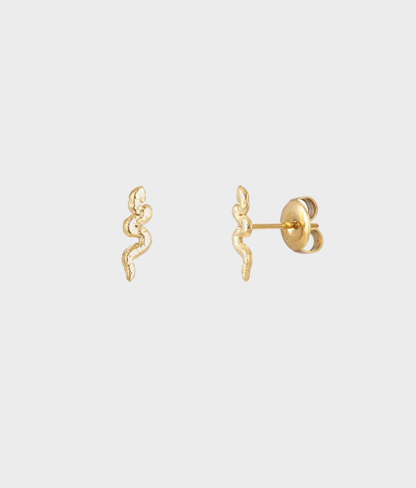 Small Snake Studs-Øredobber