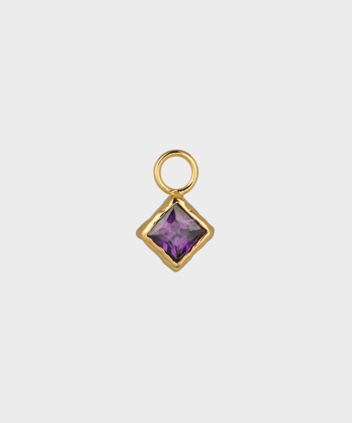 amethyst øreringevedhæng